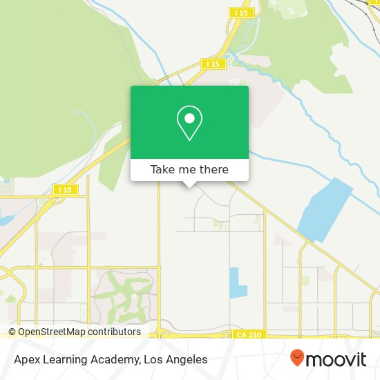 Mapa de Apex Learning Academy