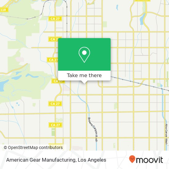 Mapa de American Gear Manufacturing