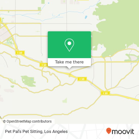 Mapa de Pet Pal's Pet Sitting