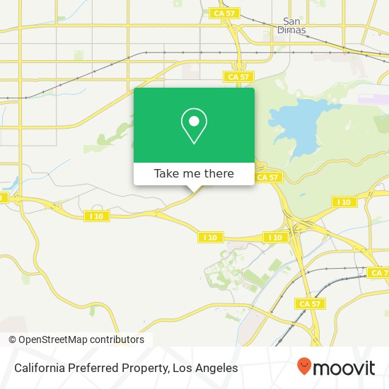 California Preferred Property map