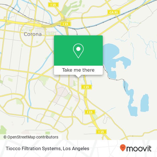 Tiocco Filtration Systems map