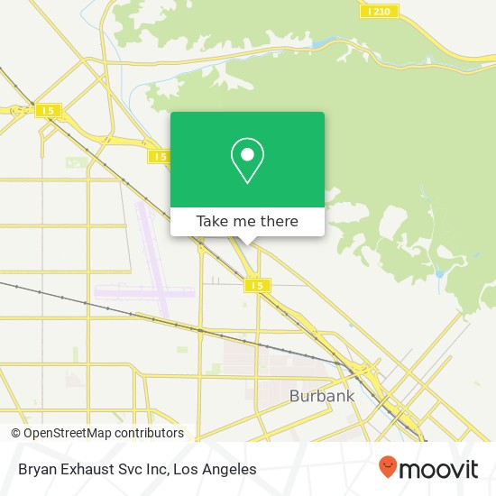 Bryan Exhaust Svc Inc map