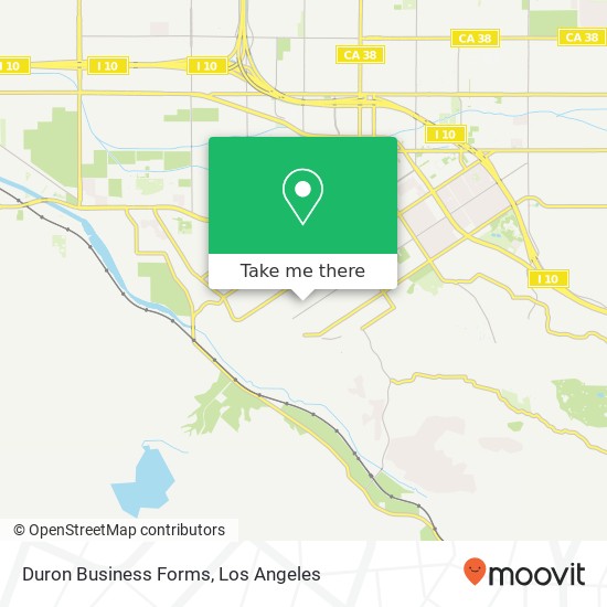 Duron Business Forms map