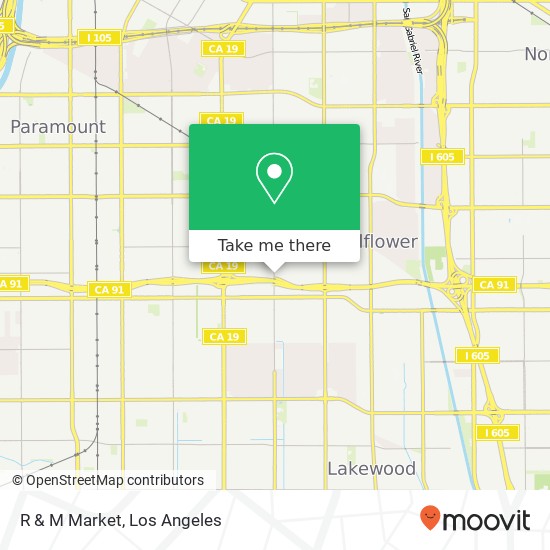 R & M Market map