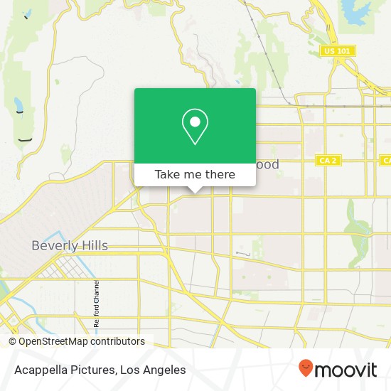 Acappella Pictures map