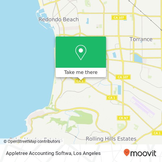 Mapa de Appletree Accounting Softwa