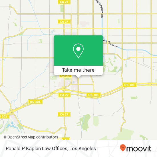 Ronald P Kaplan Law Offices map