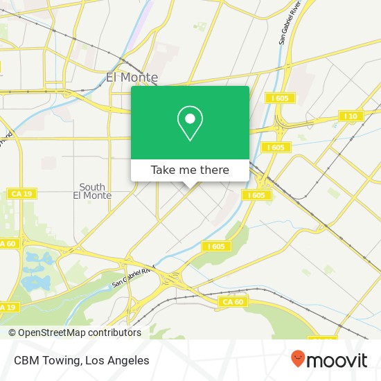 CBM Towing map