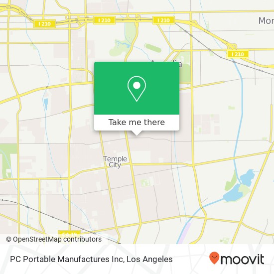 Mapa de PC Portable Manufactures Inc