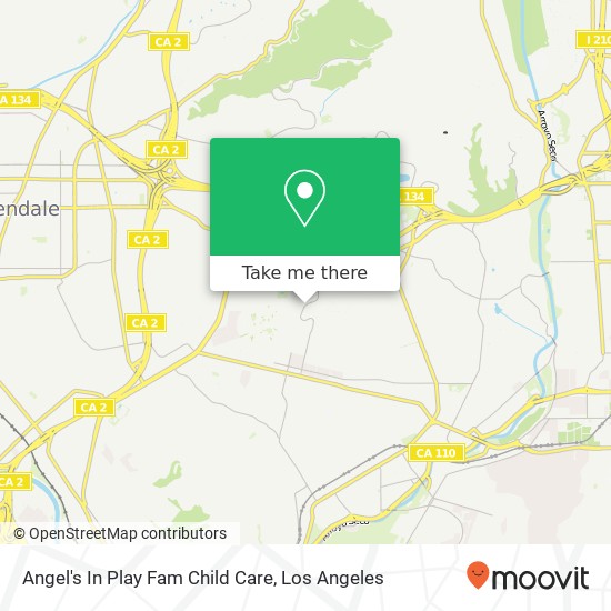 Angel's In Play Fam Child Care map