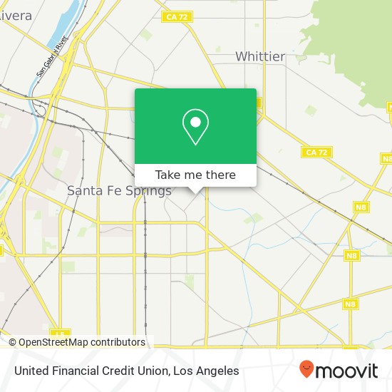 Mapa de United Financial Credit Union