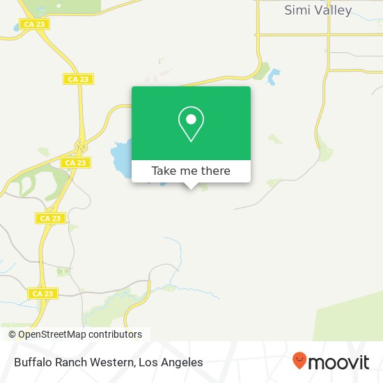 Mapa de Buffalo Ranch Western