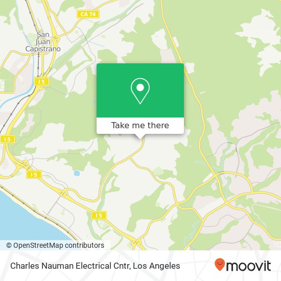 Charles Nauman Electrical Cntr map