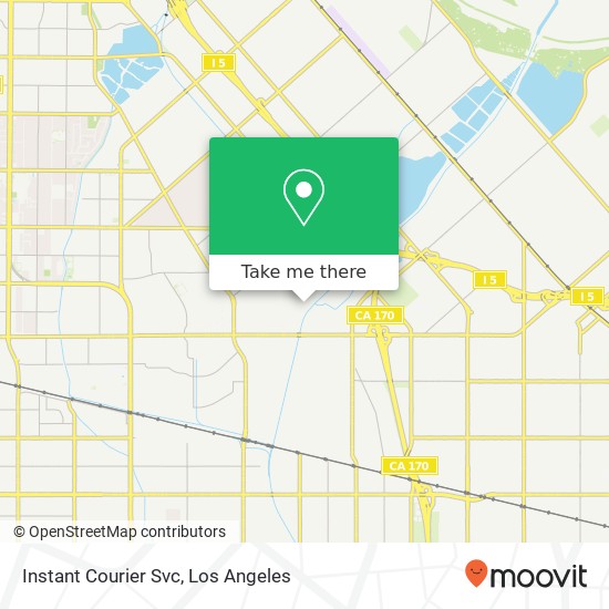 Instant Courier Svc map