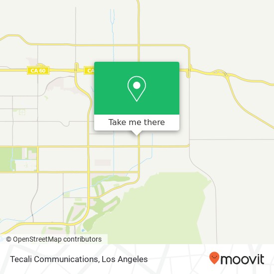 Tecali Communications map