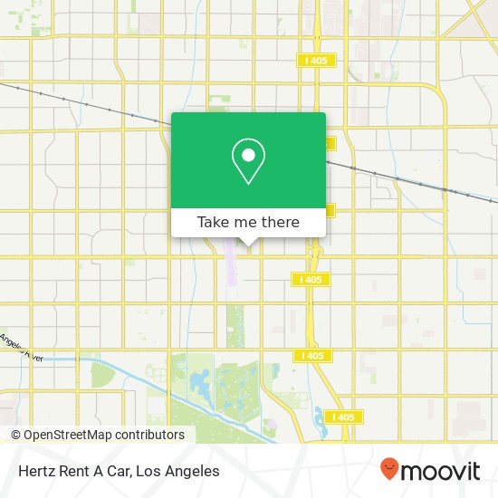 Mapa de Hertz Rent A Car