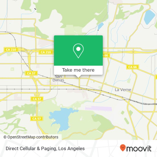 Direct Cellular & Paging map