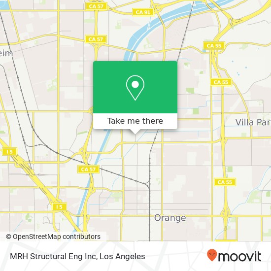 MRH Structural Eng Inc map