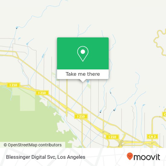 Blessinger Digital Svc map