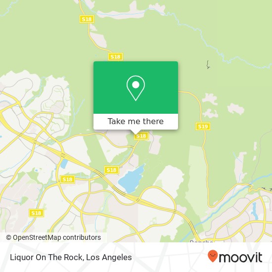 Liquor On The Rock map