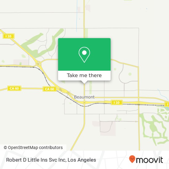 Robert D Little Ins Svc Inc map