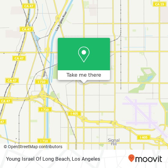 Mapa de Young Israel Of Long Beach
