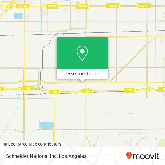 Schneider National Inc map