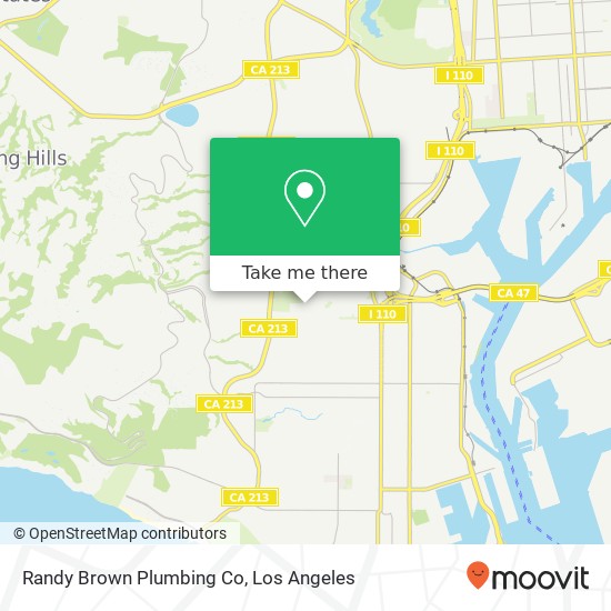 Mapa de Randy Brown Plumbing Co