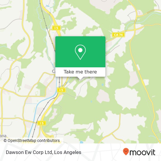 Dawson Ew Corp Ltd map