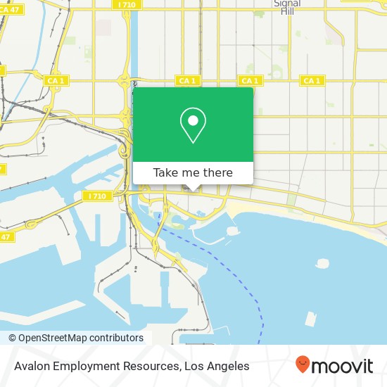 Avalon Employment Resources map