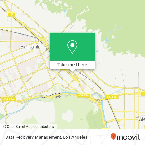 Data Recovery Management map