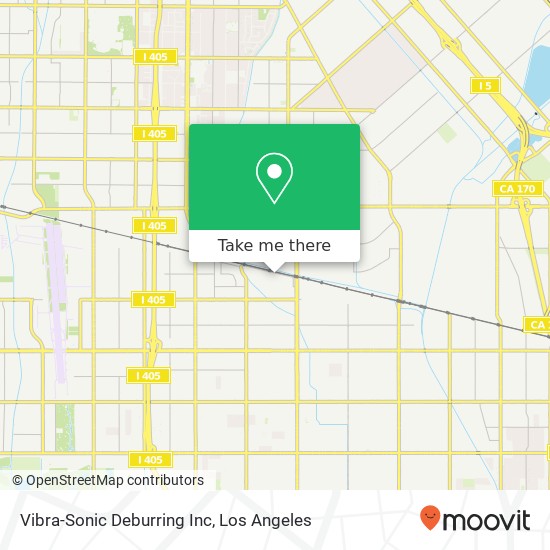 Mapa de Vibra-Sonic Deburring Inc