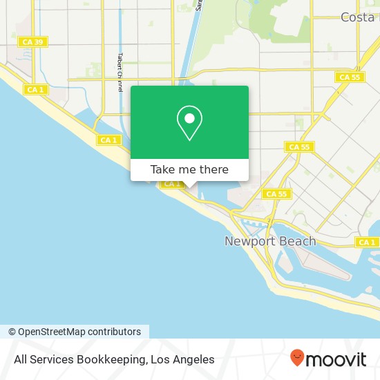 All Services Bookkeeping map