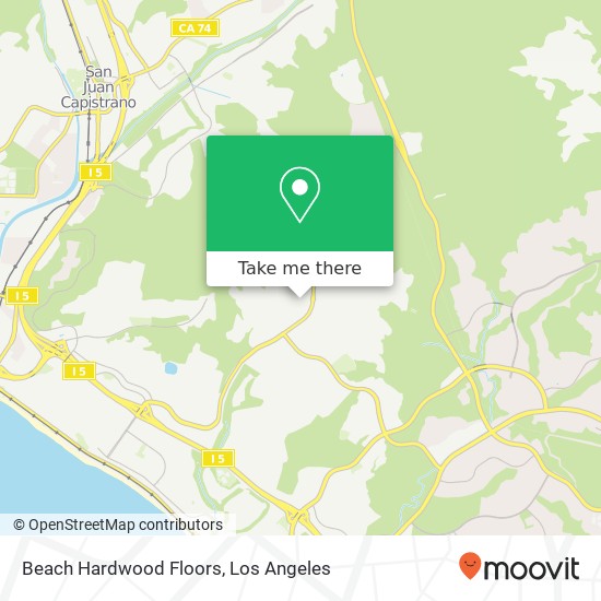 Mapa de Beach Hardwood Floors
