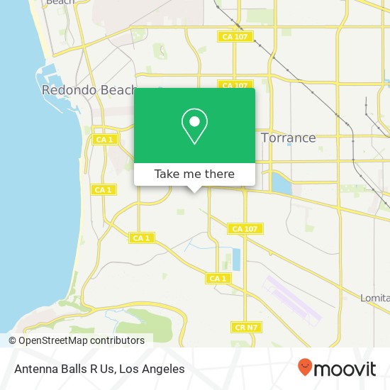 Antenna Balls R Us map