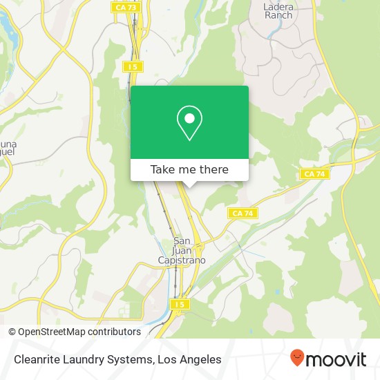 Cleanrite Laundry Systems map