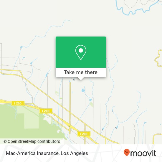 Mac-America Insurance map