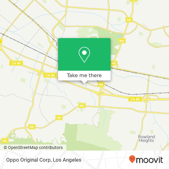 Oppo Original Corp map