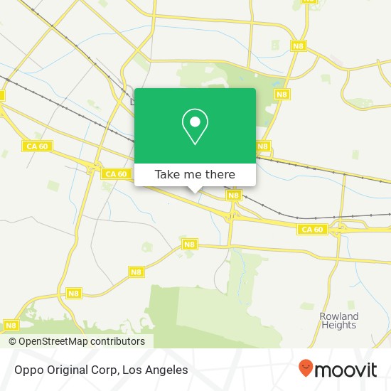 Mapa de Oppo Original Corp