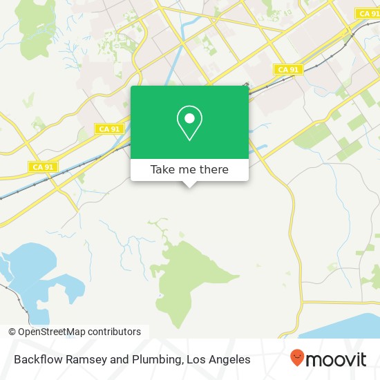 Backflow Ramsey and Plumbing map