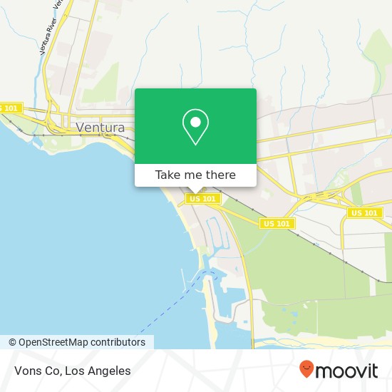 Vons Co map