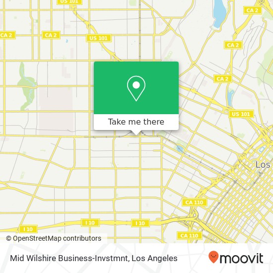 Mid Wilshire Business-Invstmnt map