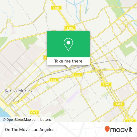 On The Move map