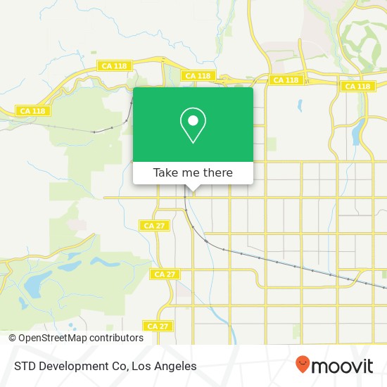 STD Development Co map