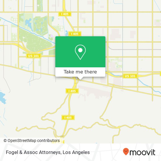 Fogel & Assoc Attorneys map