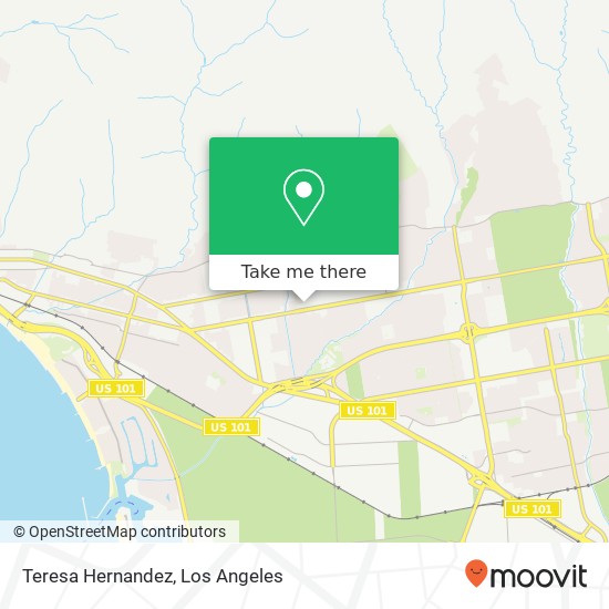 Teresa Hernandez map