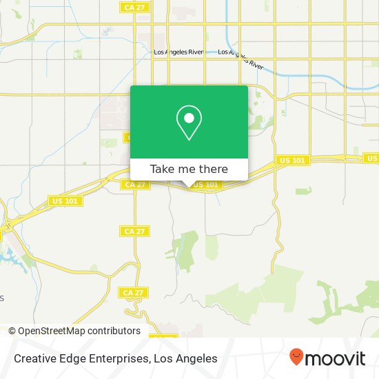 Creative Edge Enterprises map