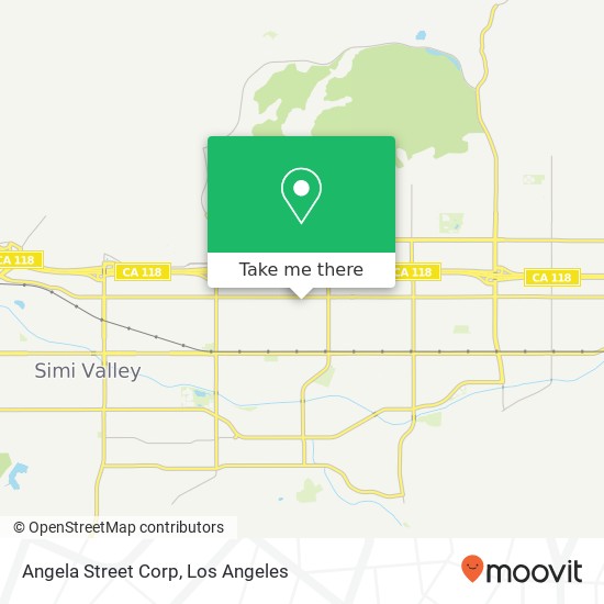 Mapa de Angela Street Corp