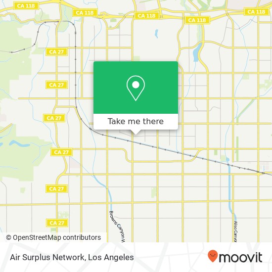 Air Surplus Network map