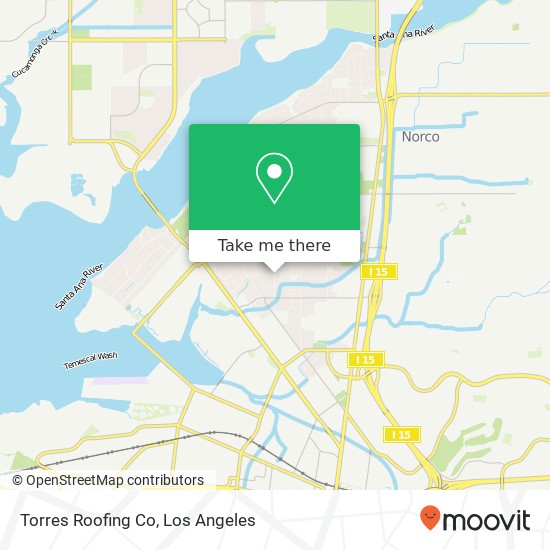 Torres Roofing Co map